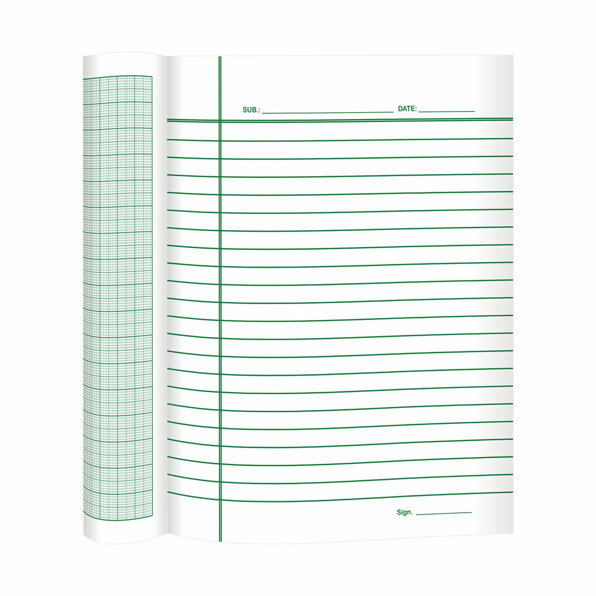 JUMBO GRAPH BOOK - BASIC 05