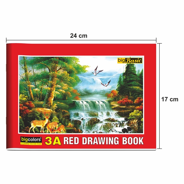 MY RED DRAWING BOOK - BASIC 03