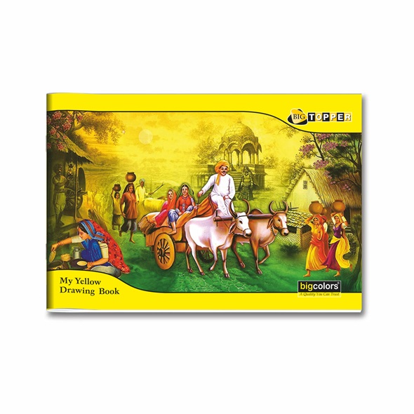 MY YELLOW DRAWING BOOK - TOPPER 01